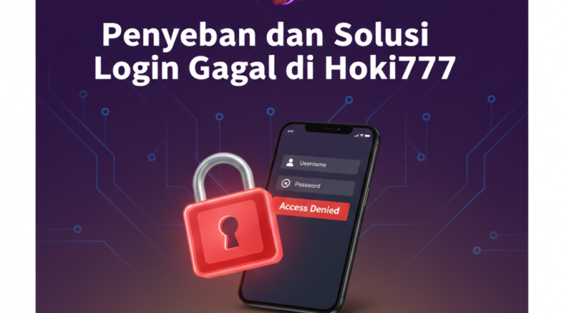Hoki777 Login Gagal